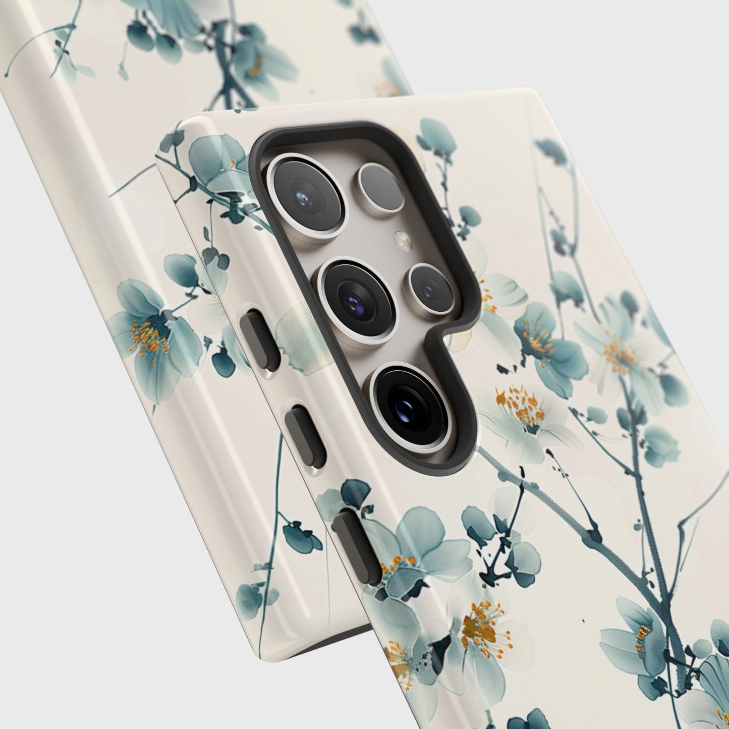 Jasmine Chinese Watercolour Design Samsung Phone Case