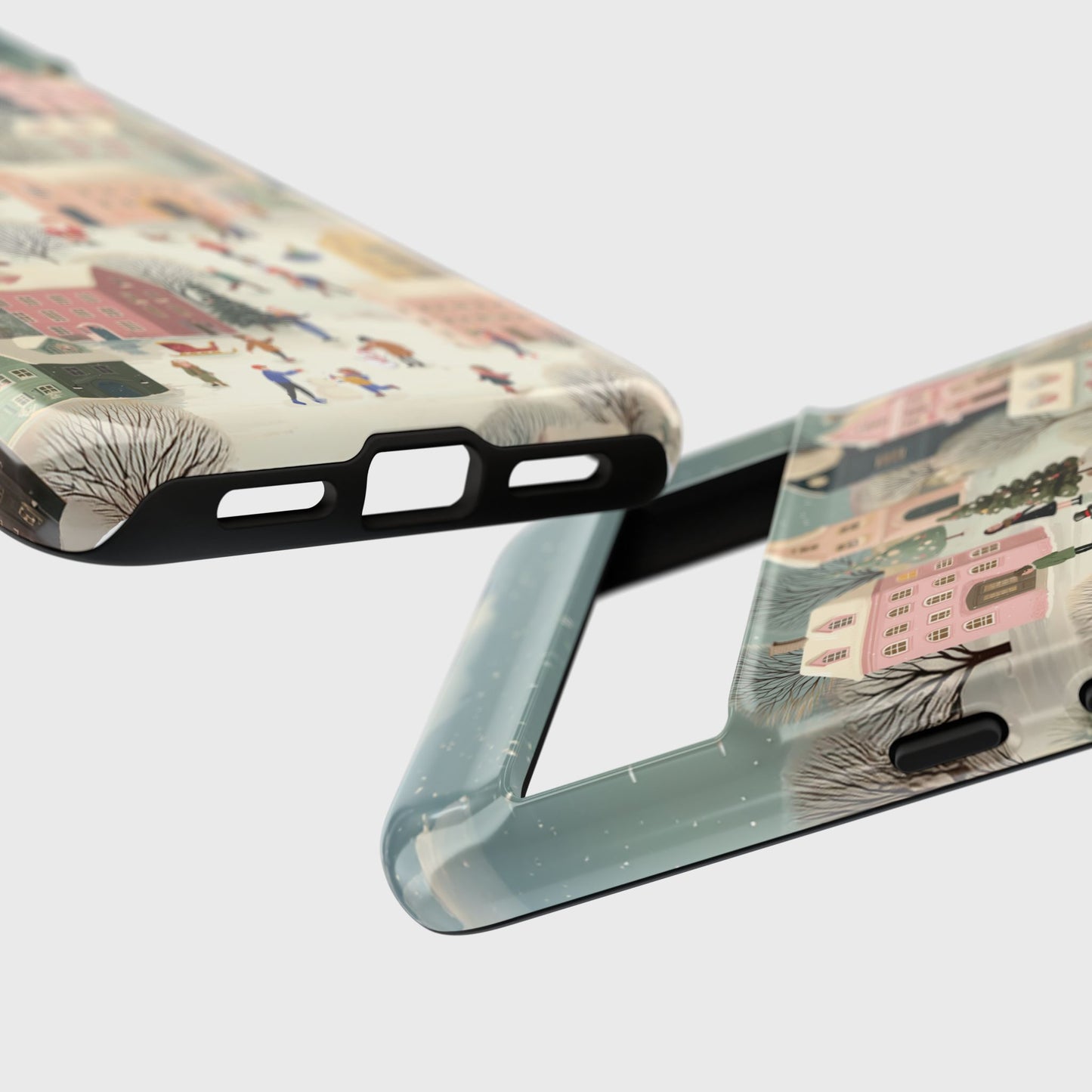 Christmas Village Design Phone Case for Google Pixel