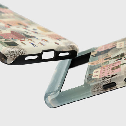 Christmas Village Design Phone Case for Google Pixel