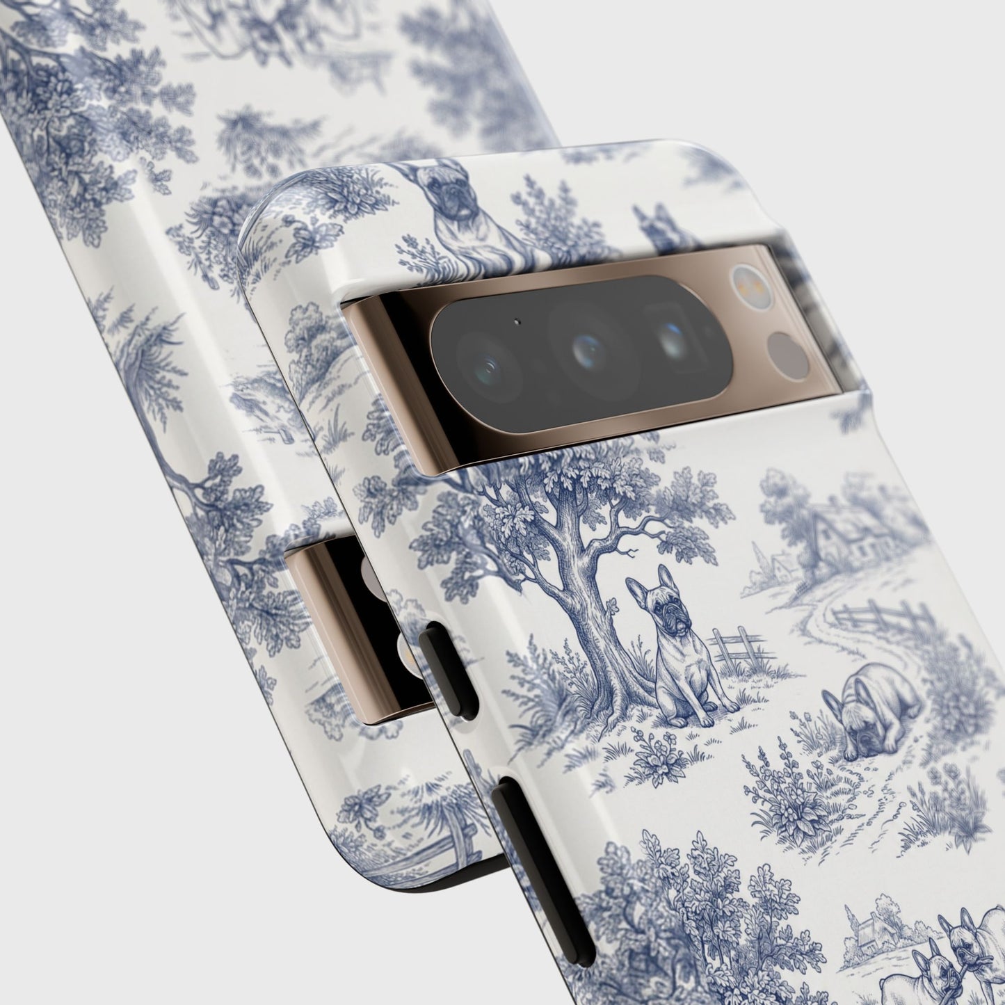 Toile de Frenchie Design Phone Case for Google Pixel
