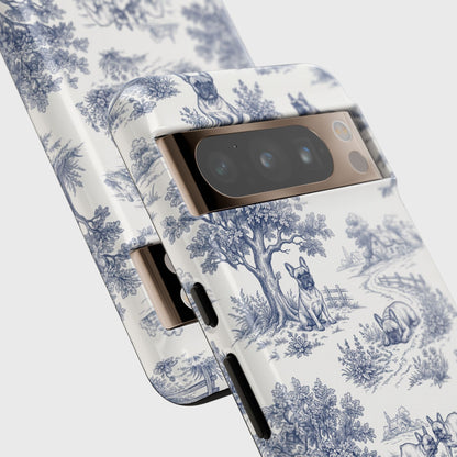 Toile de Frenchie Design Phone Case for Google Pixel