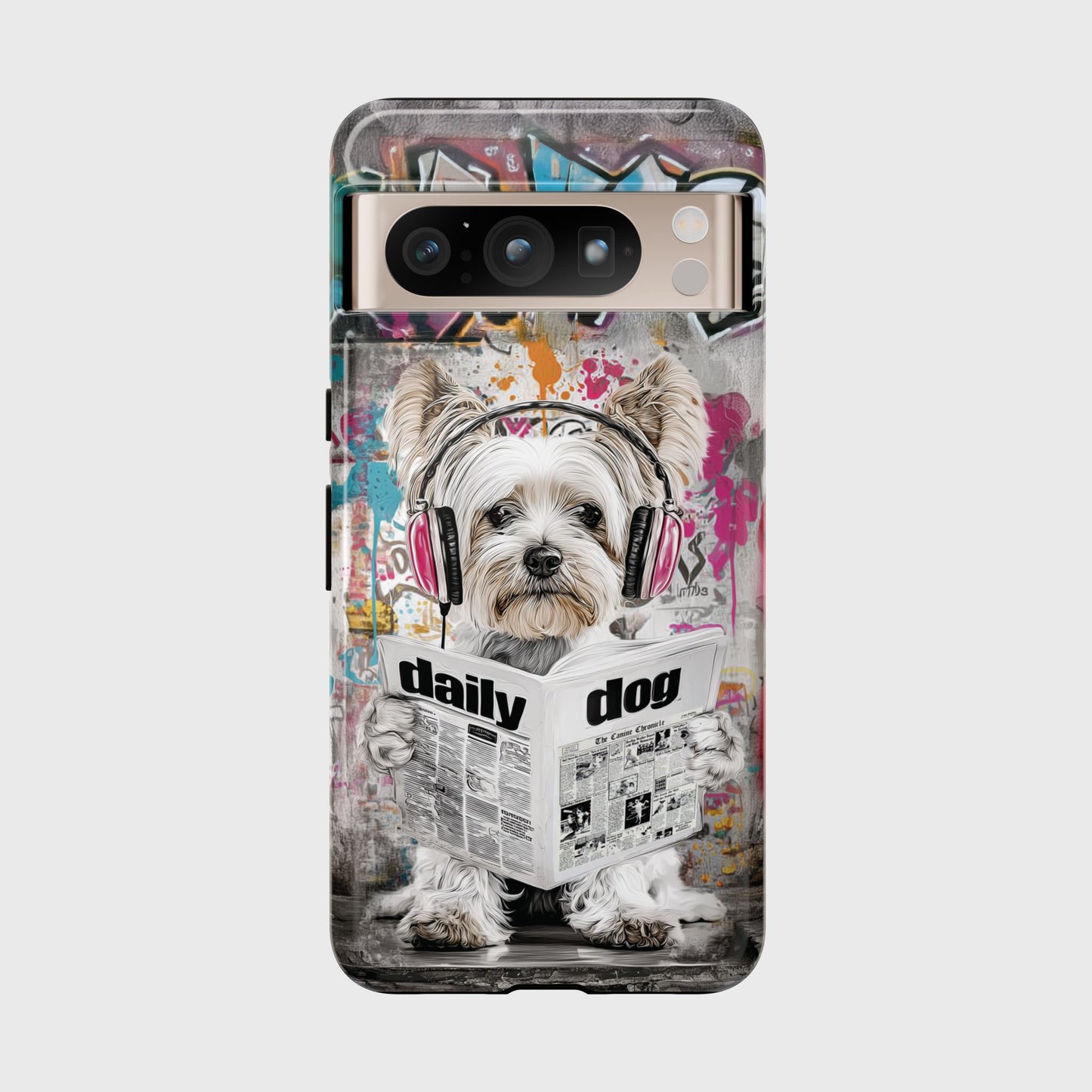 Daily Dog Beats (Yorkshire) Design Phone Case for Google Pixel
