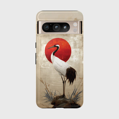 Crane Dawn Design Phone Case for Google Pixel