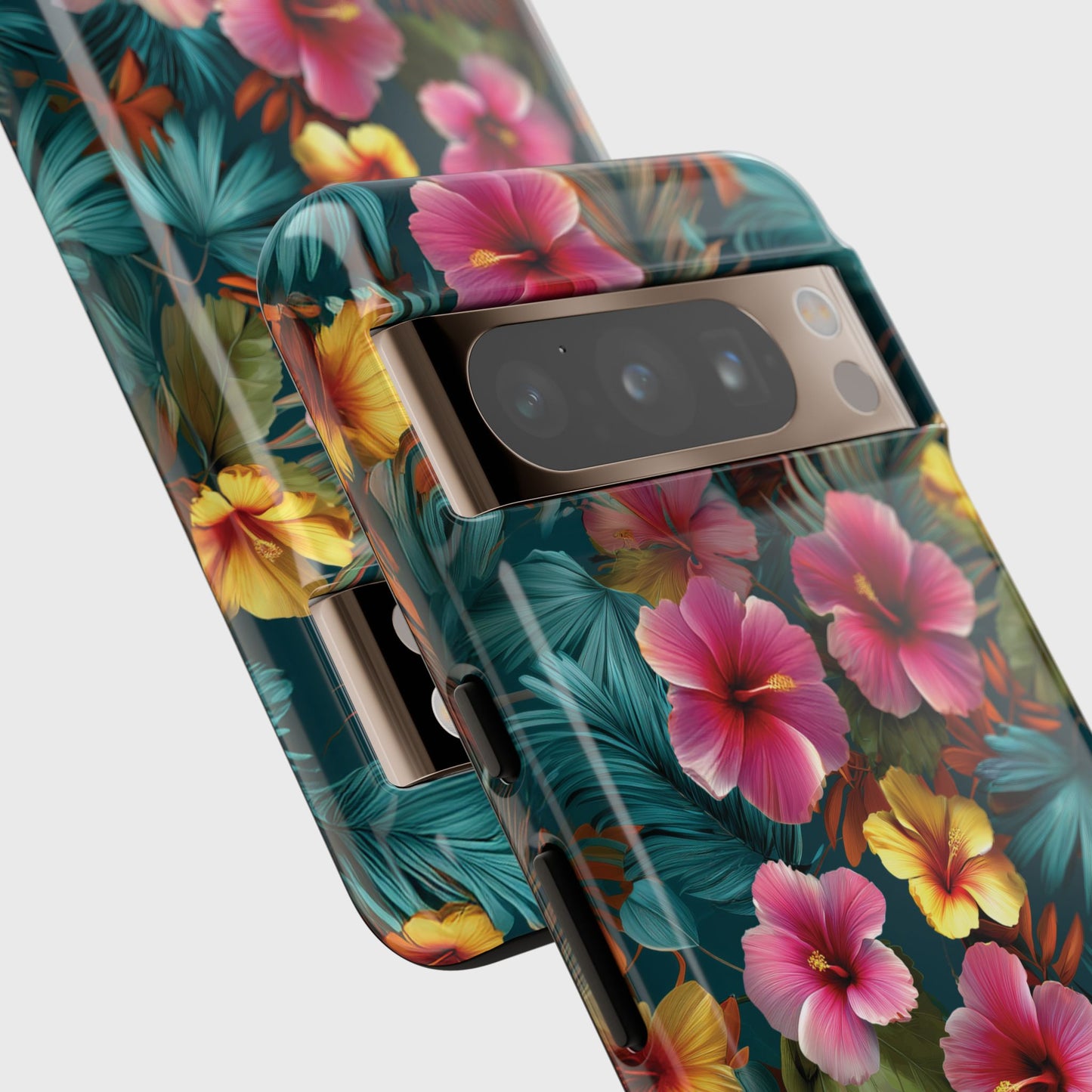 The Moody Oasis – Dark Tropical Design Phone Case for Google Pixel