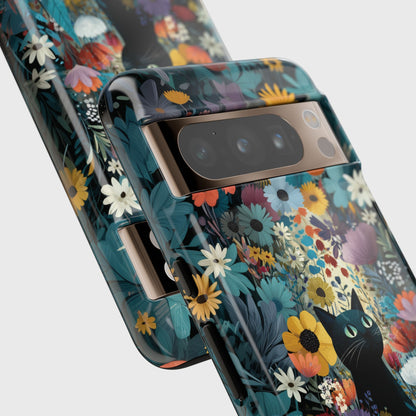 Garden Kitty Design Phone Case for Google Pixel