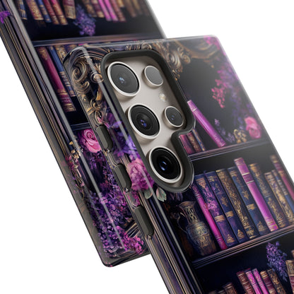 Victorian Gothic Style Bookshelf Design 2 Case for Galaxy S series Phones