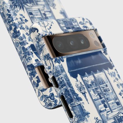 Toile de Jouy Cozy Garden Design Phone Case for Google Pixel