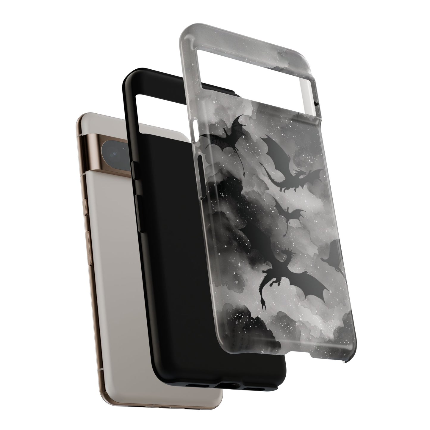 Storm of Dragons Design Phone Case for Google Pixel