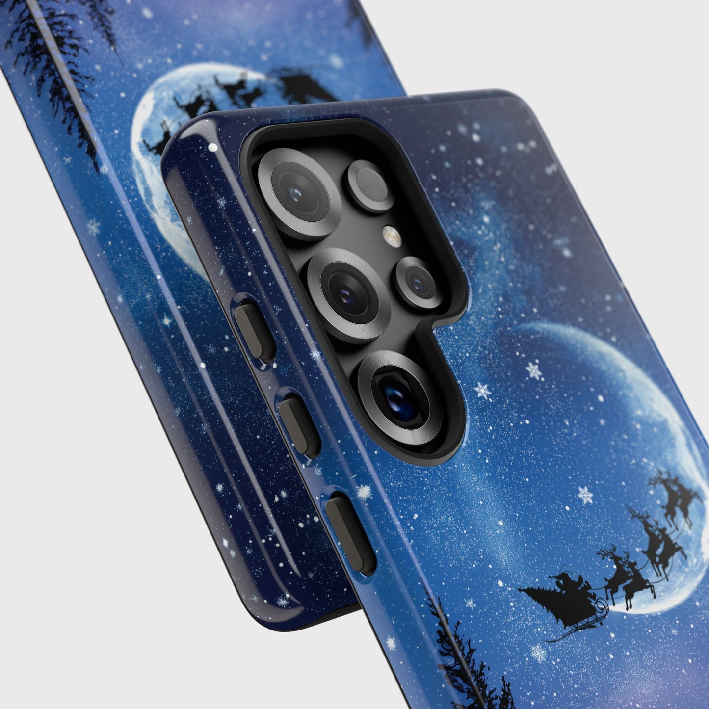 Santa’s Flight Design Phone Case for Galaxy S series Phones