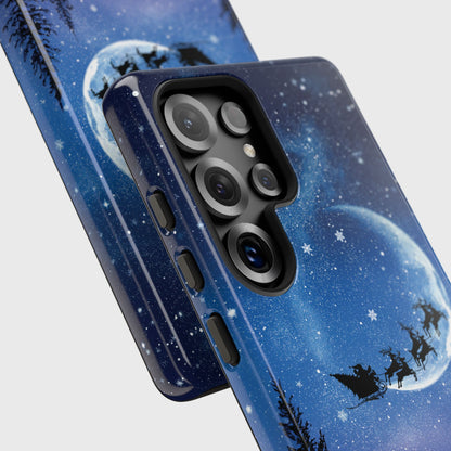 Santa’s Flight Design Phone Case for Galaxy S series Phones