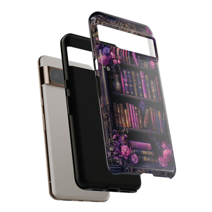 Victorian Gothic Style Bookshelf Design 2 Phone Case for Google Pixel