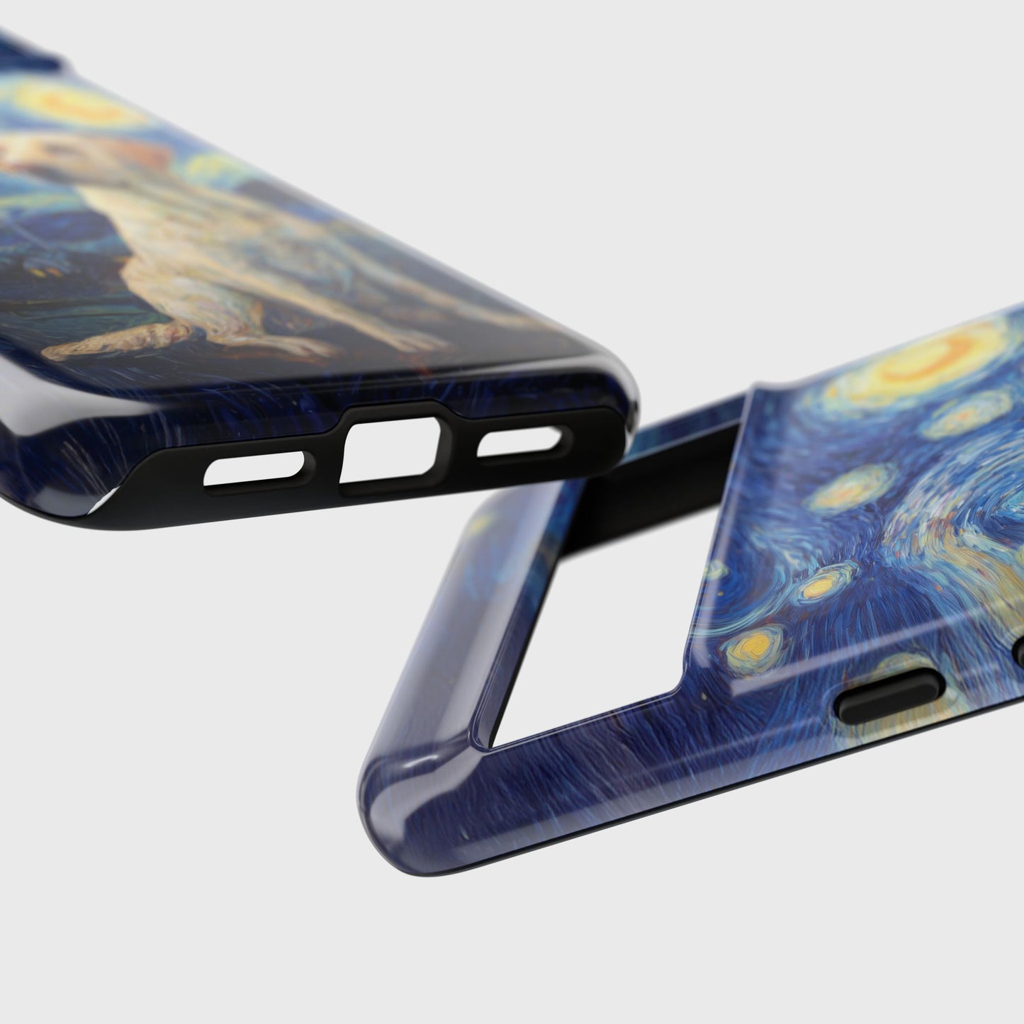 Barky Night (Labrador Retriever) Design Phone Case for Google Pixel