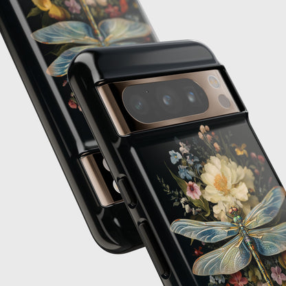 Dusk Dragonfly Design Phone Case for Google Pixel