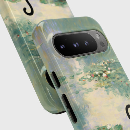 The Water Lily Lurker – Fine Art Parody Design Phone Case for Google Pixel