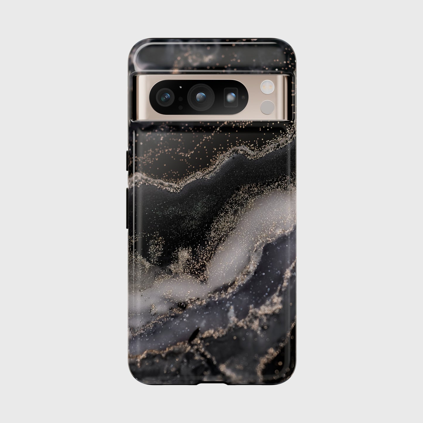 Black Marble Design Google Pixel Phone Case