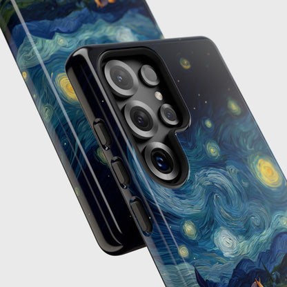 Prairie Nocturne Design Phone Case for Galaxy S series Phones