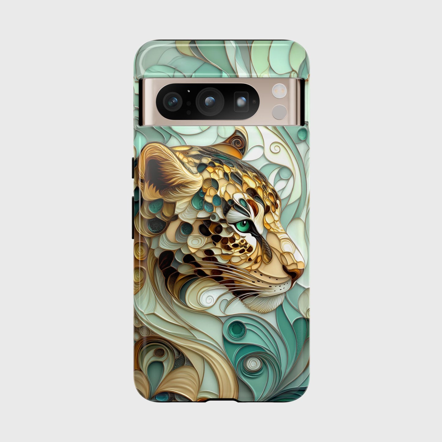 3D Leopard Art Design Google Pixel Phone Case