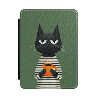 The Pre-Caffeine Feline – Grumpy Cat Kindle Case