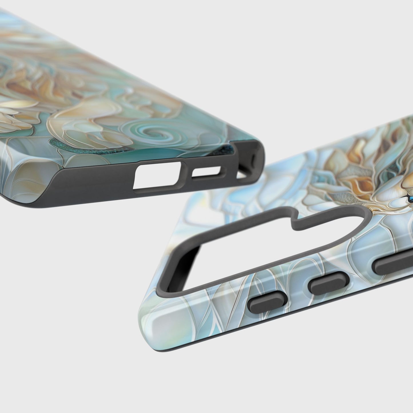 Majestic Lion Stained Glass Design Phone Case for Galaxy S series Phones