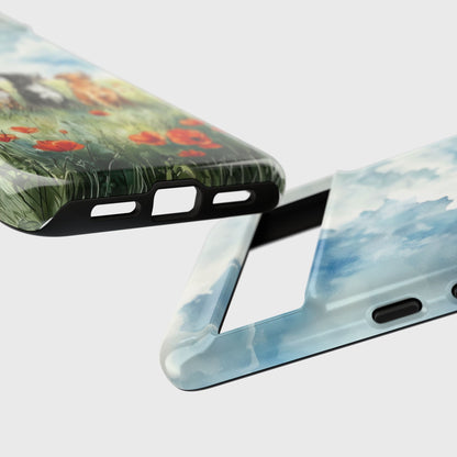 Paws & Poppies Design Phone Case for Google Pixel