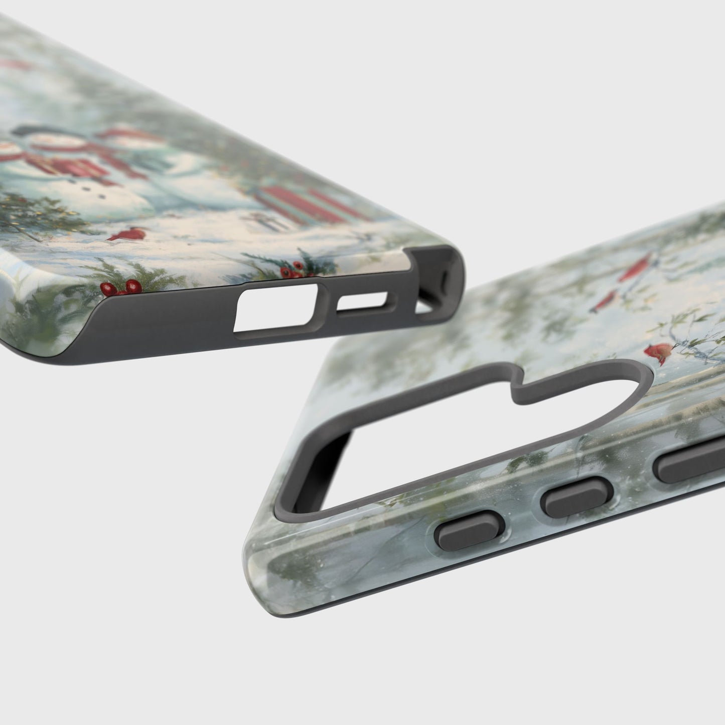 Frosty Friends Design Phone Case for Galaxy S series Phones