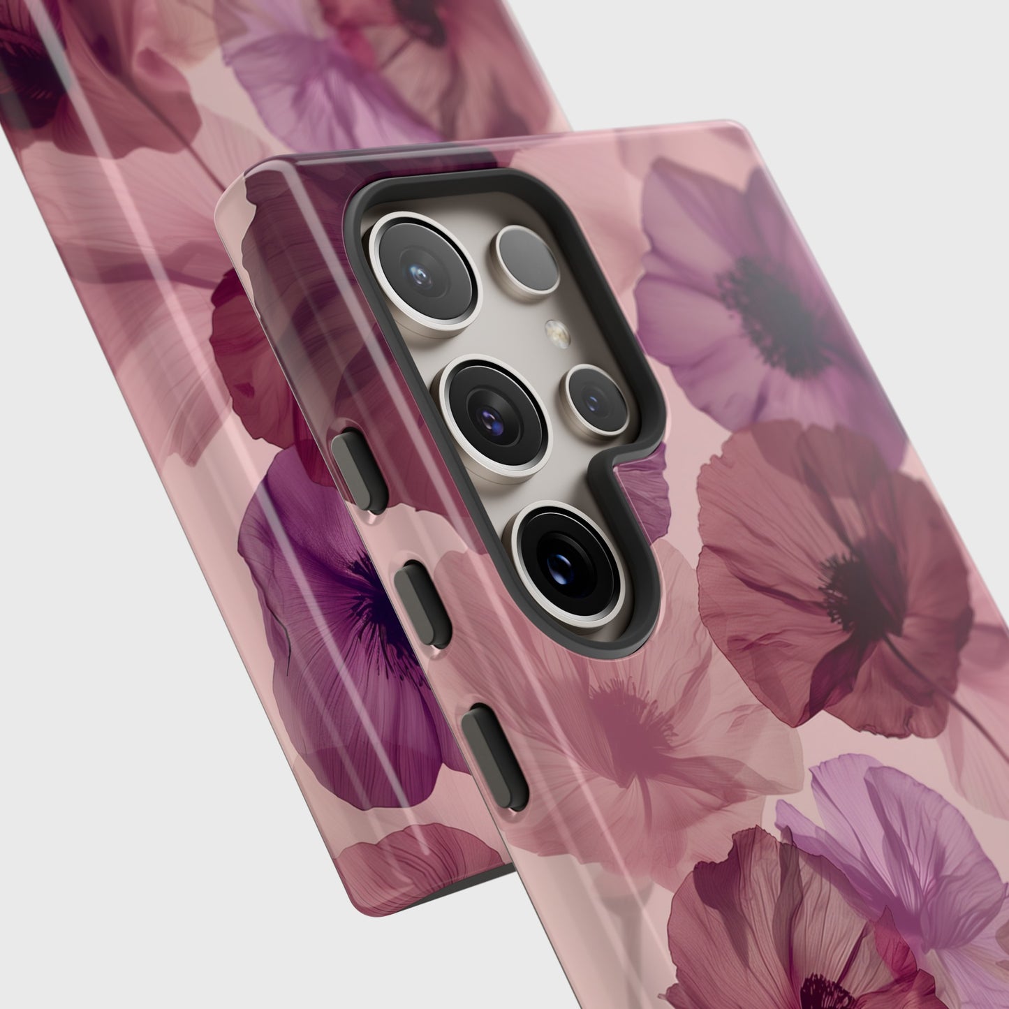 Poppy Flower Design Samsung Phone Case