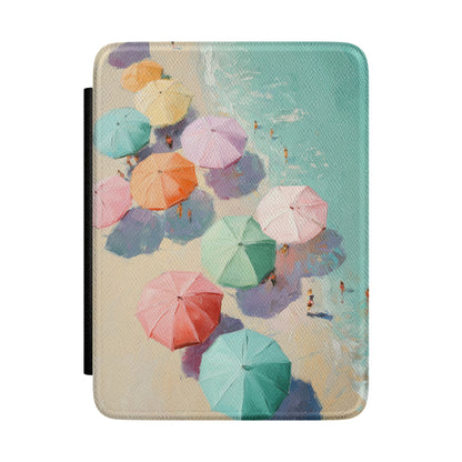 The Pastel Riviera – Aerial Beach Kindle Case