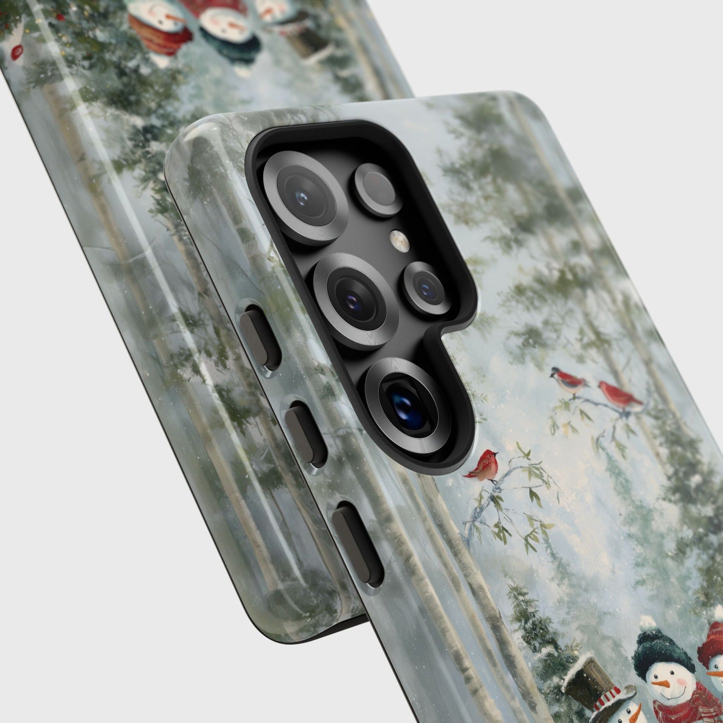 Frosty Friends Design Phone Case for Galaxy S series Phones