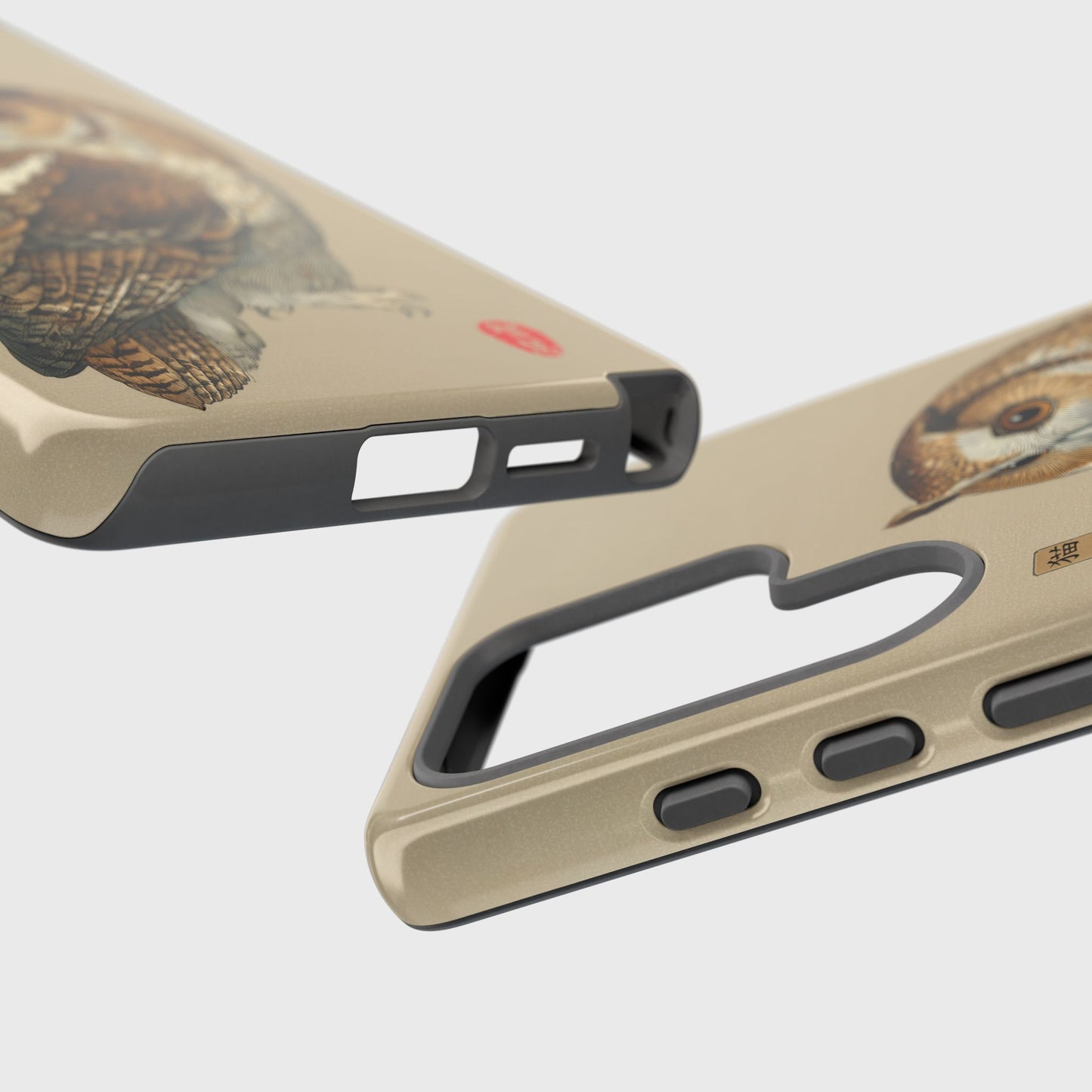 The Classic Scholar – Vintage Owl Design Phone Case for Galaxy S series Phones