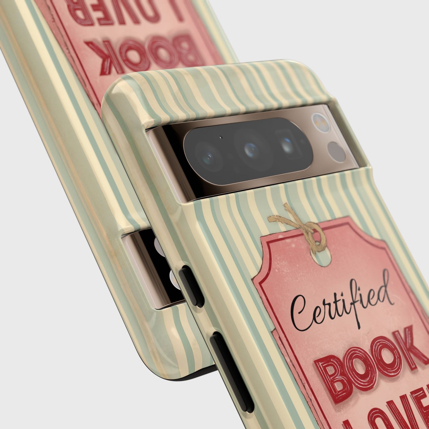Certified Book Lover – Personalized Vintage Design Phone Case for Google Pixel
