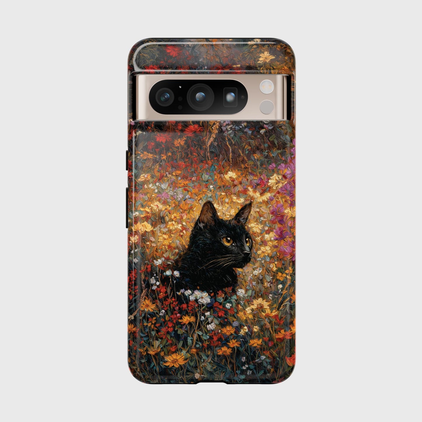 The Golden Gaze Design Phone Case for Google Pixel