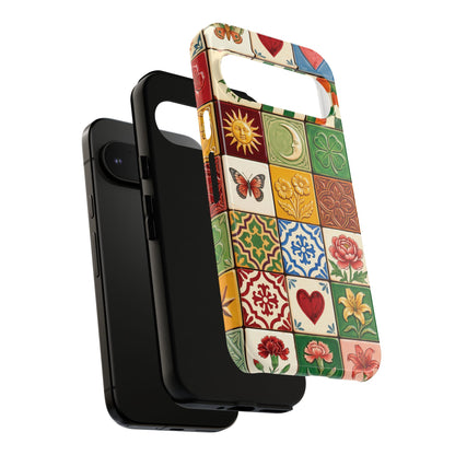 The Mediterranean Mosaic – Ceramic Tile Design Phone Case for Google Pixel