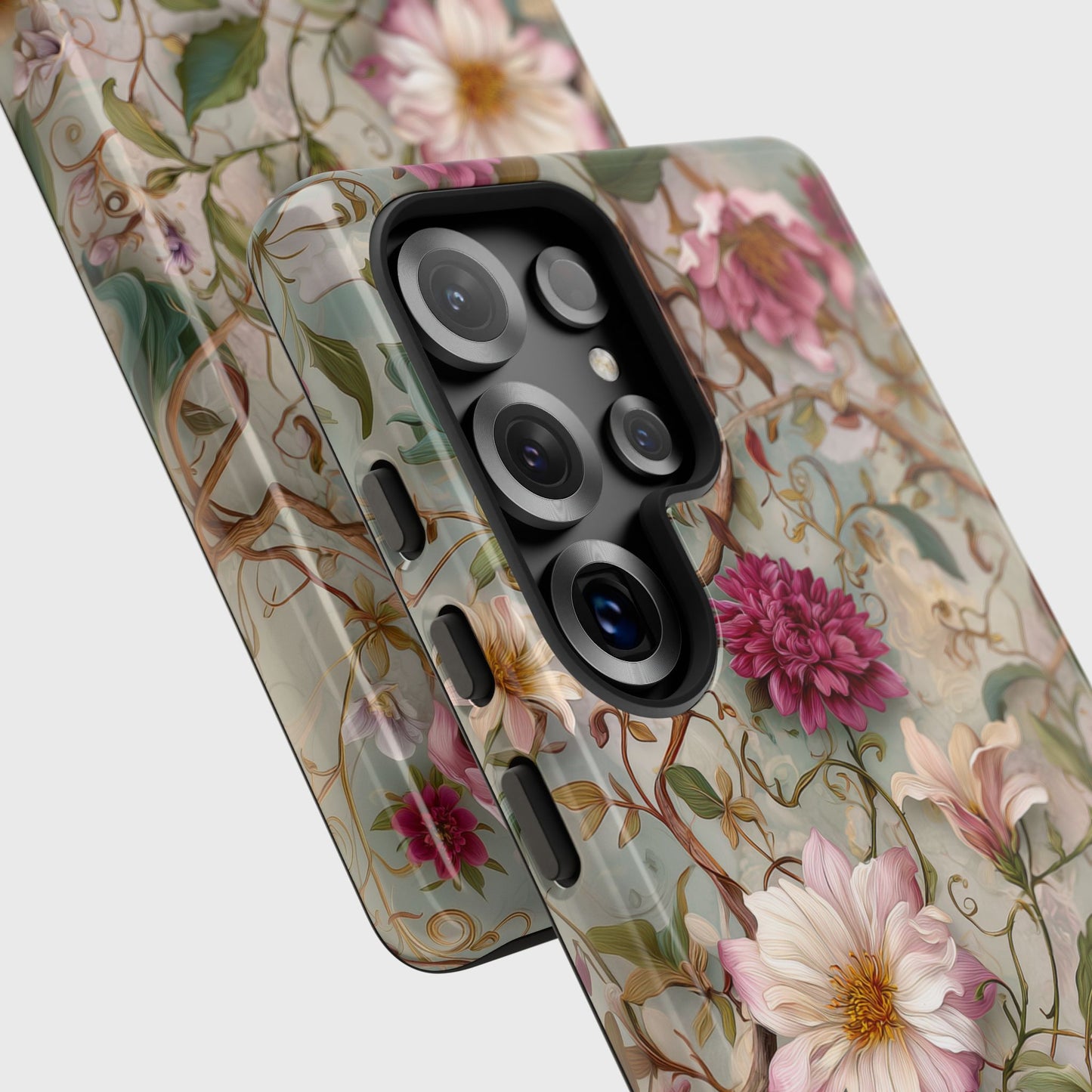 Victorian Vine Design Phone Case for Galaxy S series Phones