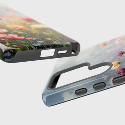 Whispering Wildflowers Design Phone Case for Galaxy S series Phones