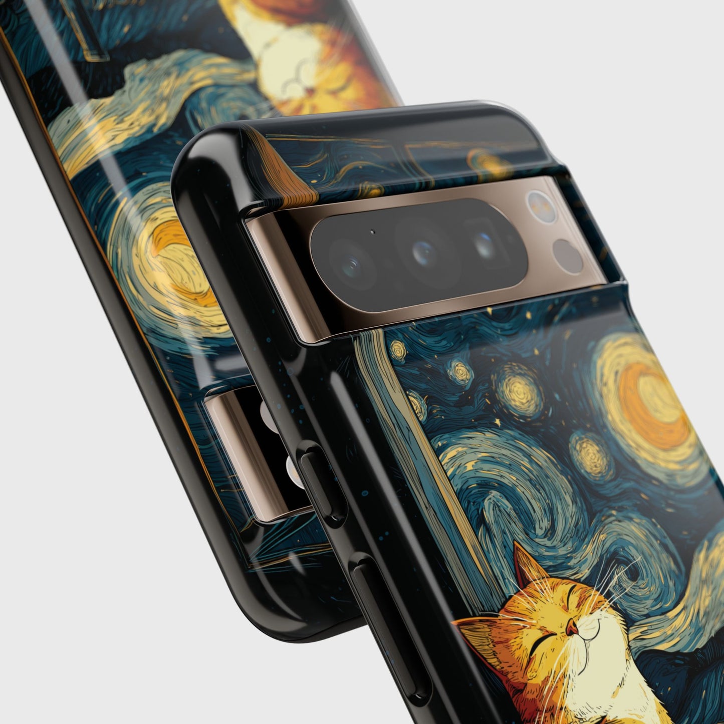 Purrfect Evening Design Phone Case for Google Pixel