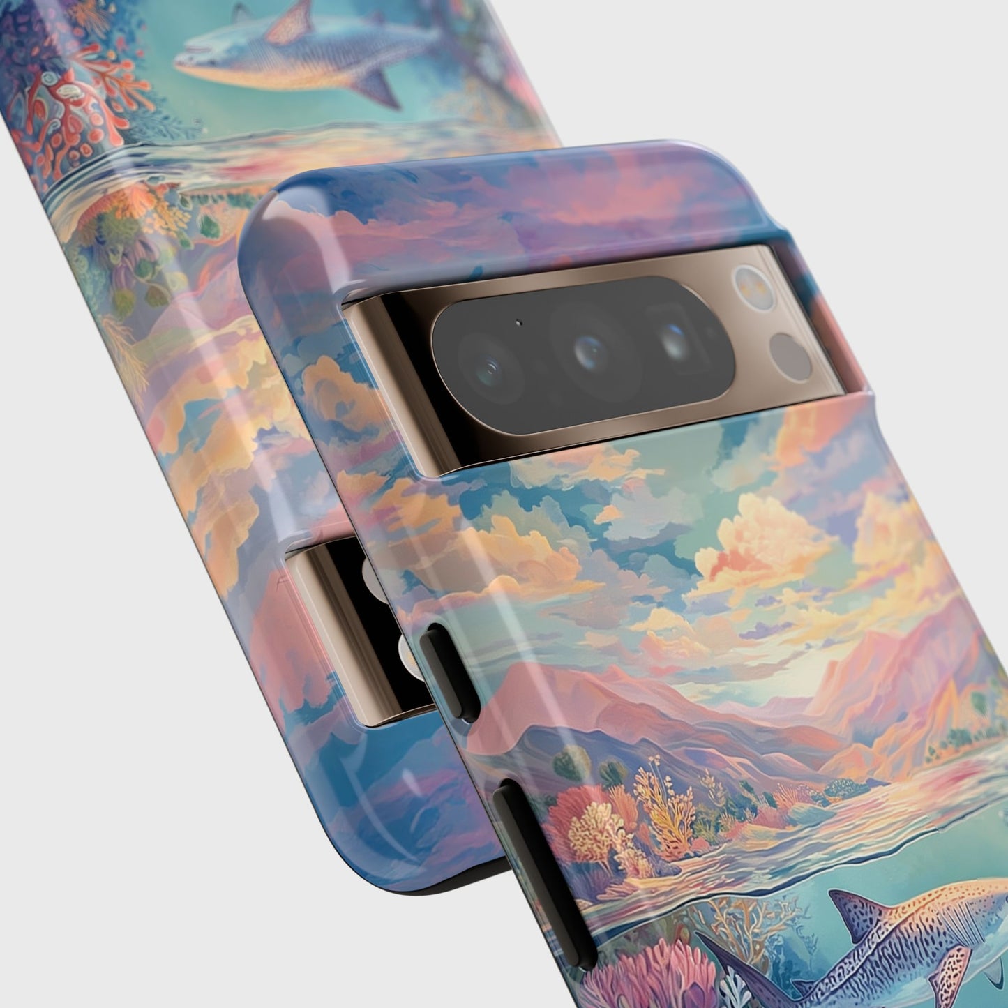 Coral Horizon Design Phone Case for Google Pixel