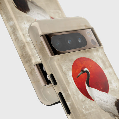 Crane Dawn Design Phone Case for Google Pixel