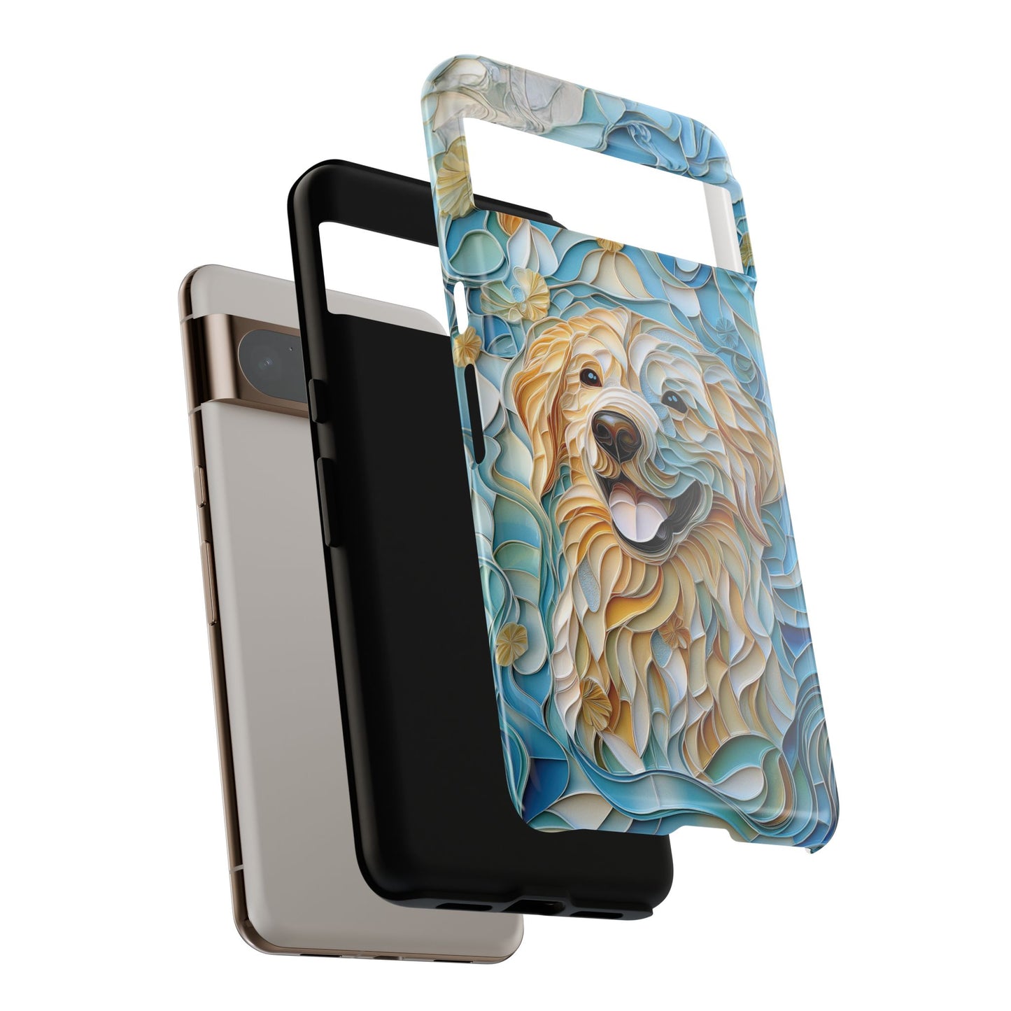 Golden Layers Design Phone Case for Google Pixel