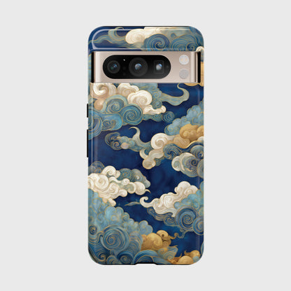 The Twilight Gradient – Celestial Cloud Design Phone Case for Google Pixel
