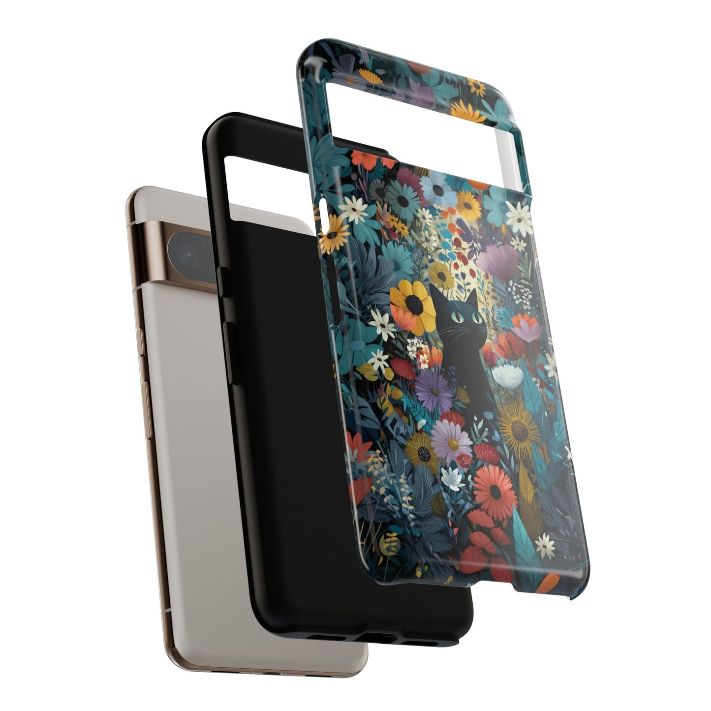 Garden Kitty Design Phone Case for Google Pixel