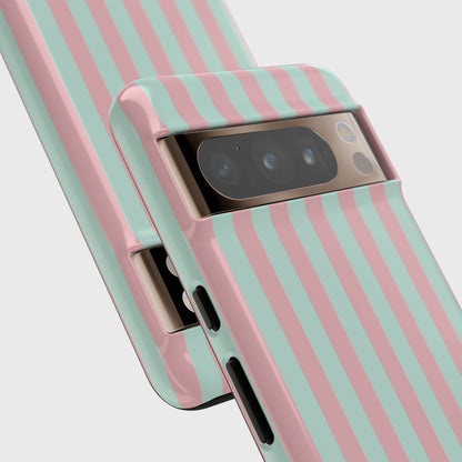 Personalisable Striped Design (Candy) Phone Case for Google Pixel