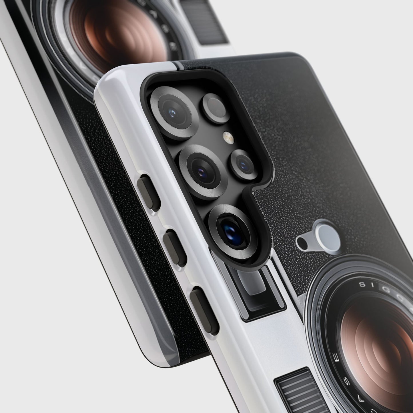 Classic Camera Design Phone Case for Galaxy S series Phones