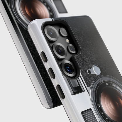 Classic Camera Design Phone Case for Galaxy S series Phones