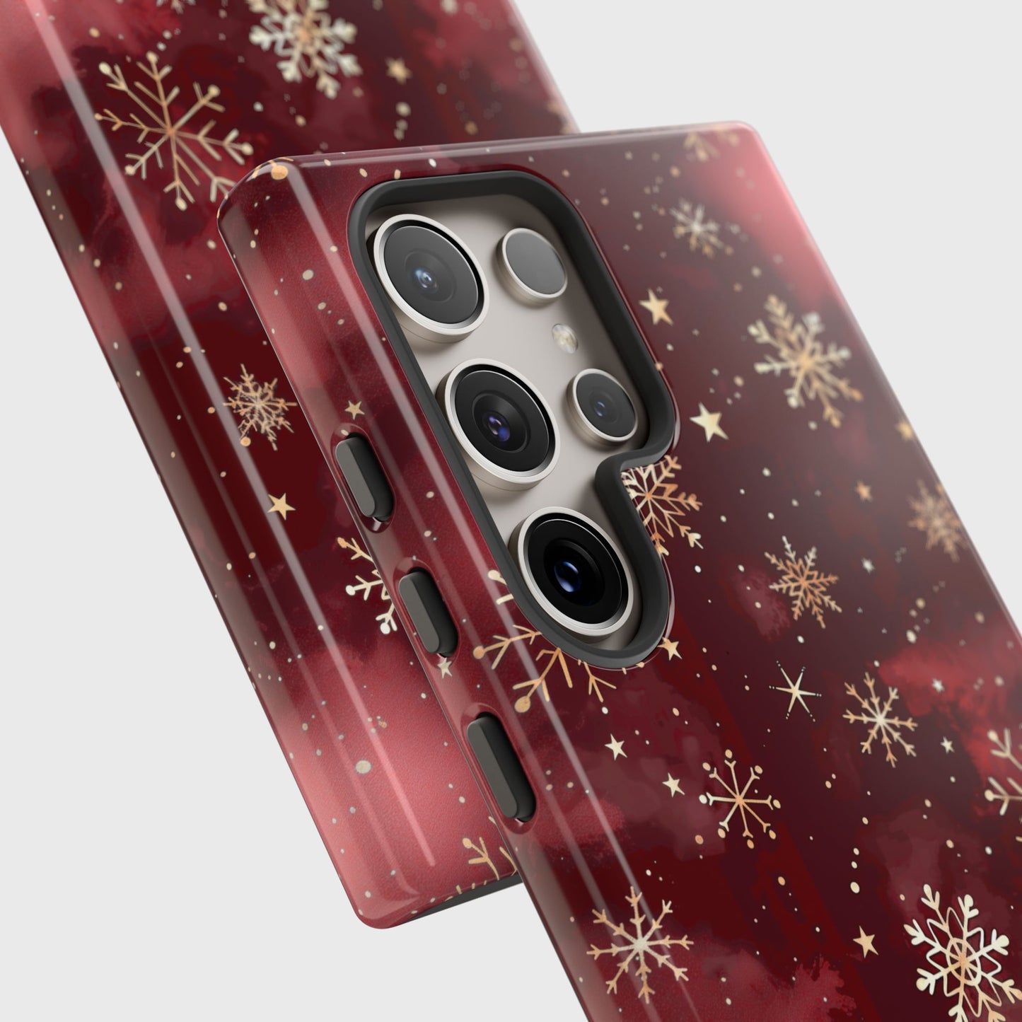 Christmas Snow Design Samsung Phone Case