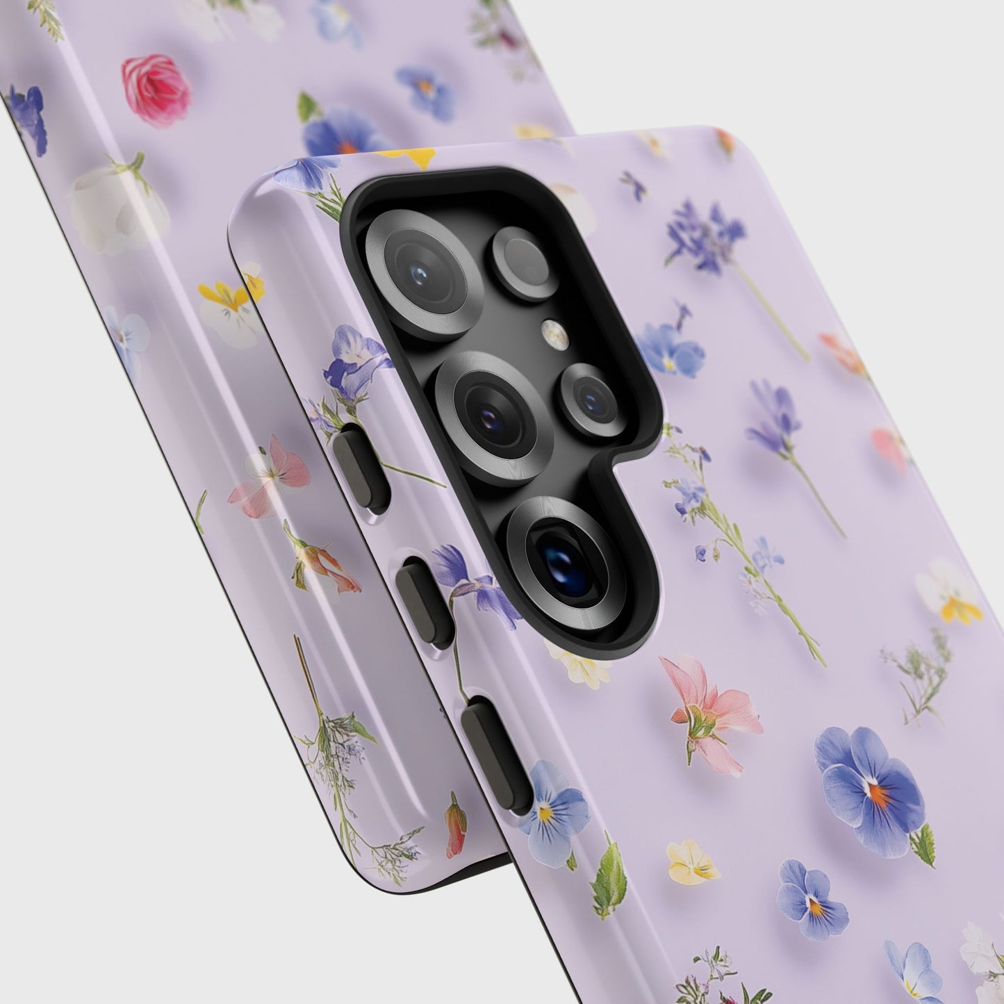 Spring Wildflowers Design Phone Case for Galaxy S series Phones
