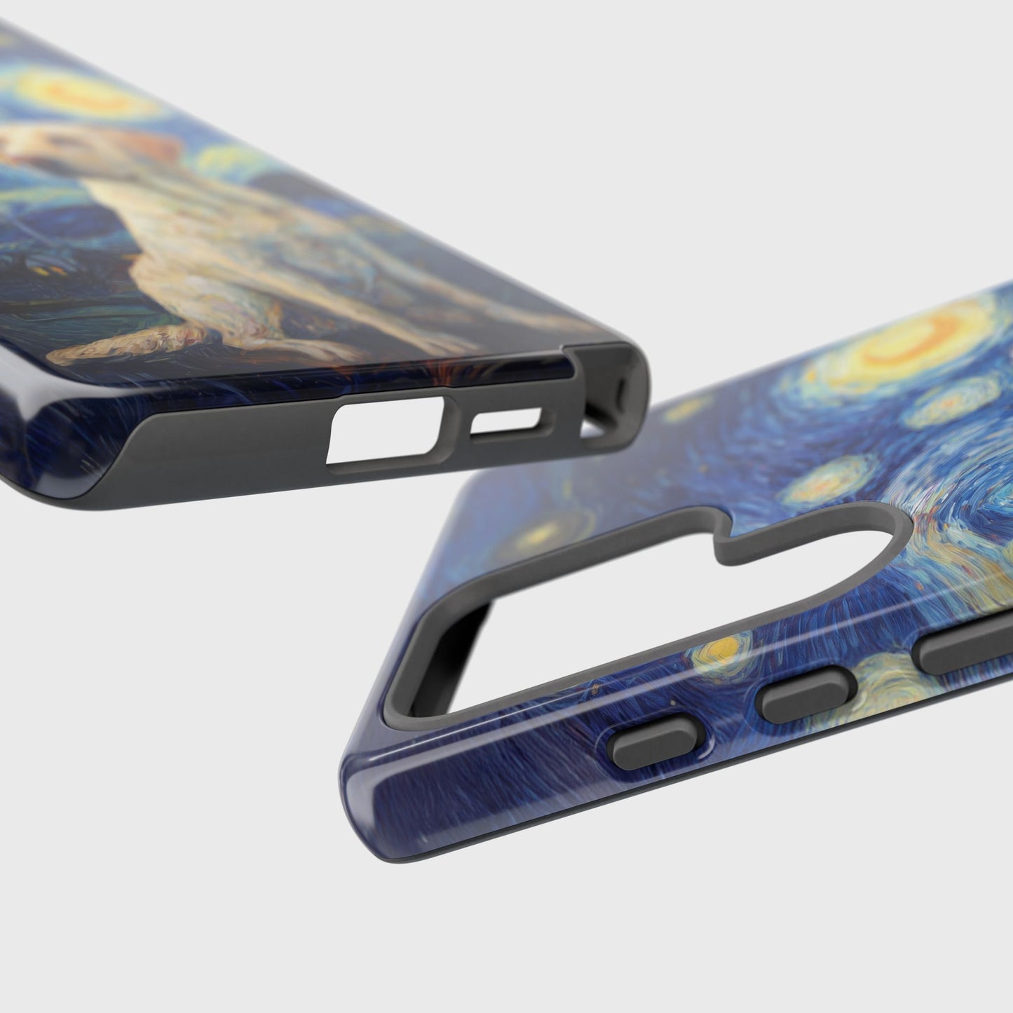 Barky Night (Labrador Retriever) Design Phone Case for Galaxy S series Phones