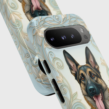 The Elegant Filigree – Custom Pet Portrait Phone Case for Google Pixel
