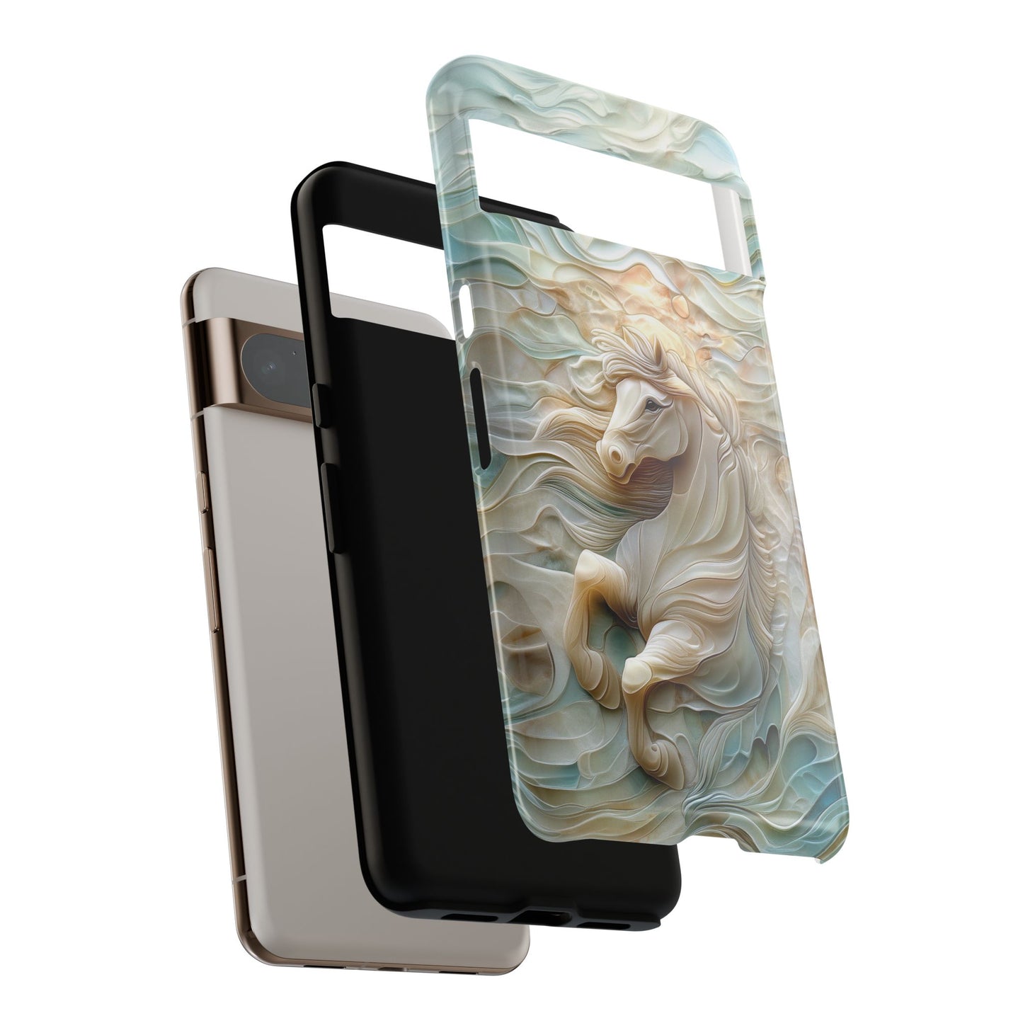 Celestial Stallion Design Phone Case for Google Pixel