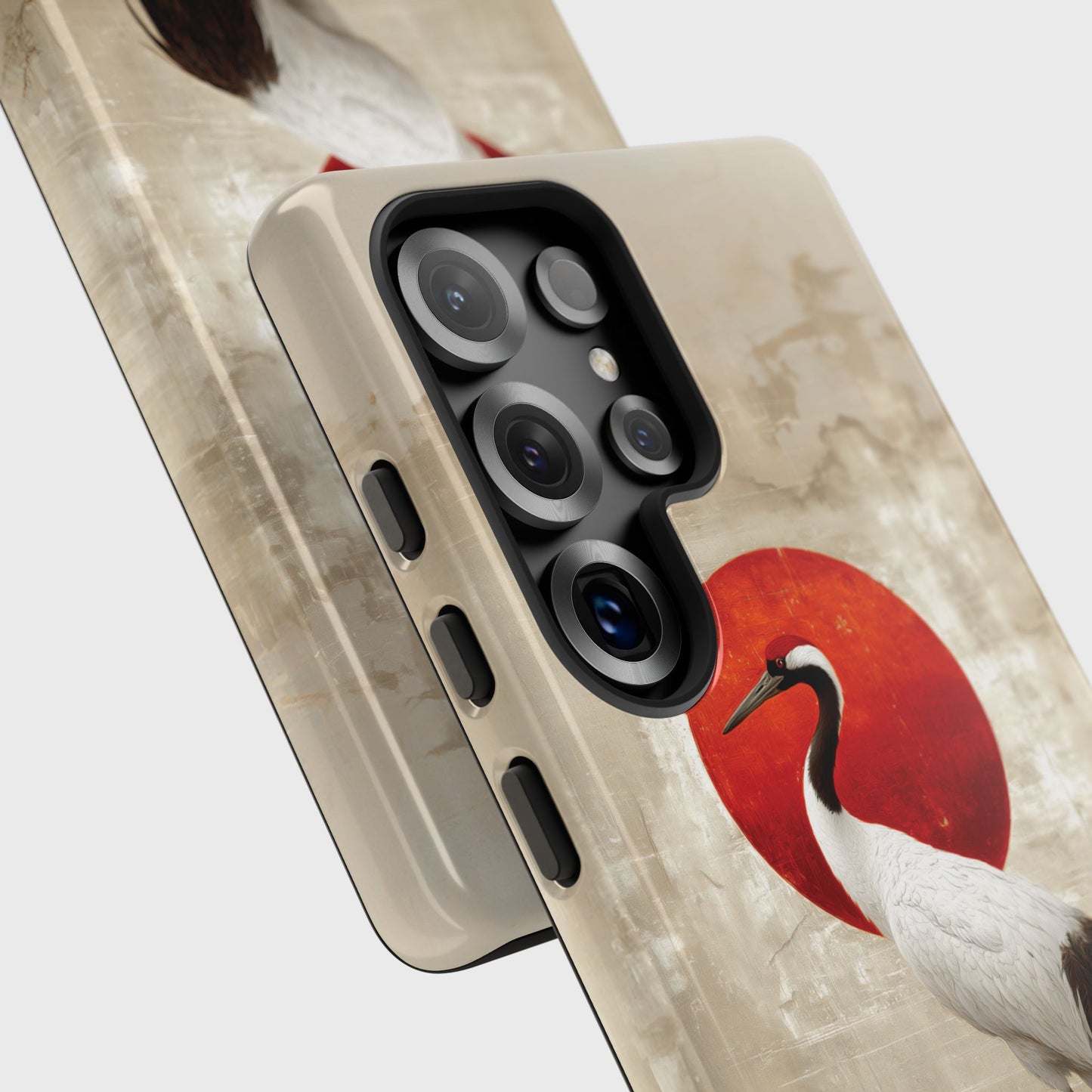 Crane Dawn Design Phone Case for Galaxy S series Phones