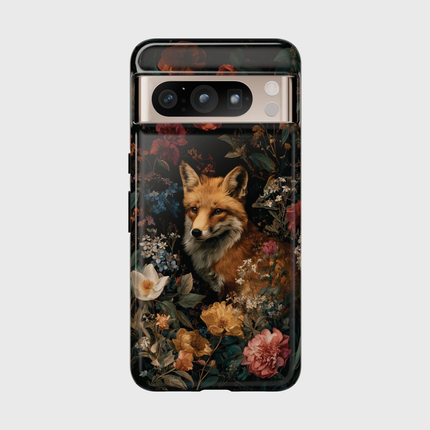 Midnight Garden Fox Design Phone Case for Google Pixel